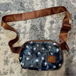 Disney Blue and Brown Belt Bag with Nautical Theme